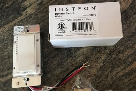 insteon in line dimmer